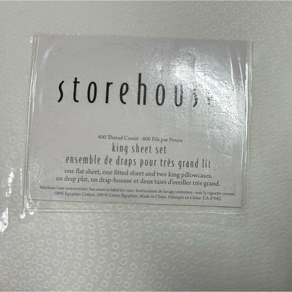 EGYPTIAN COTON KING SHEET SET - Picture 5 of 6